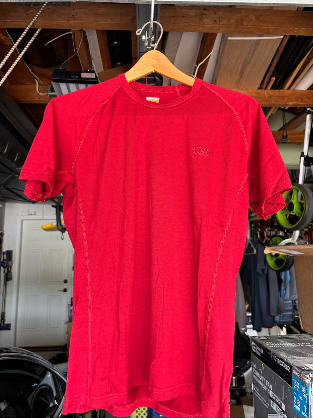Icebreaker Red Short-Sleeve Performance Tee